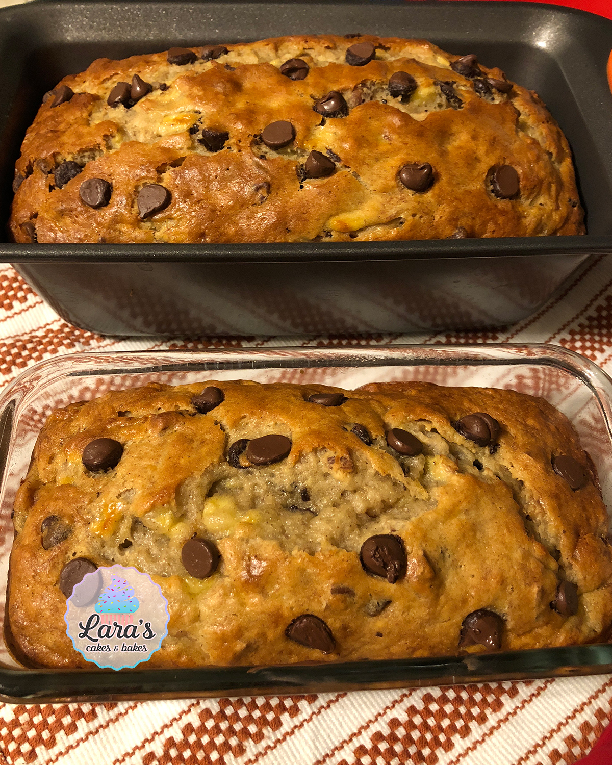 Banana nut chocolate chip bread